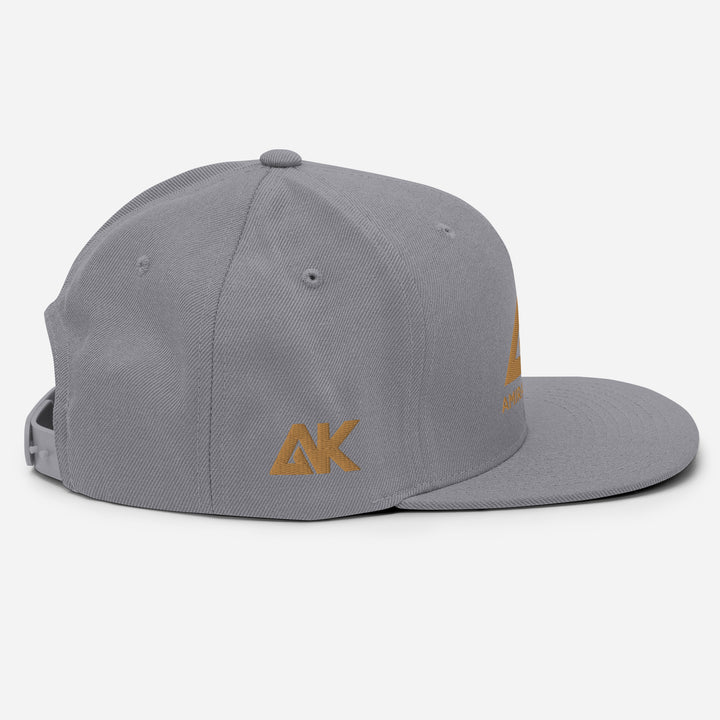 Casquette classique snapback à Visière Plate Authentic
