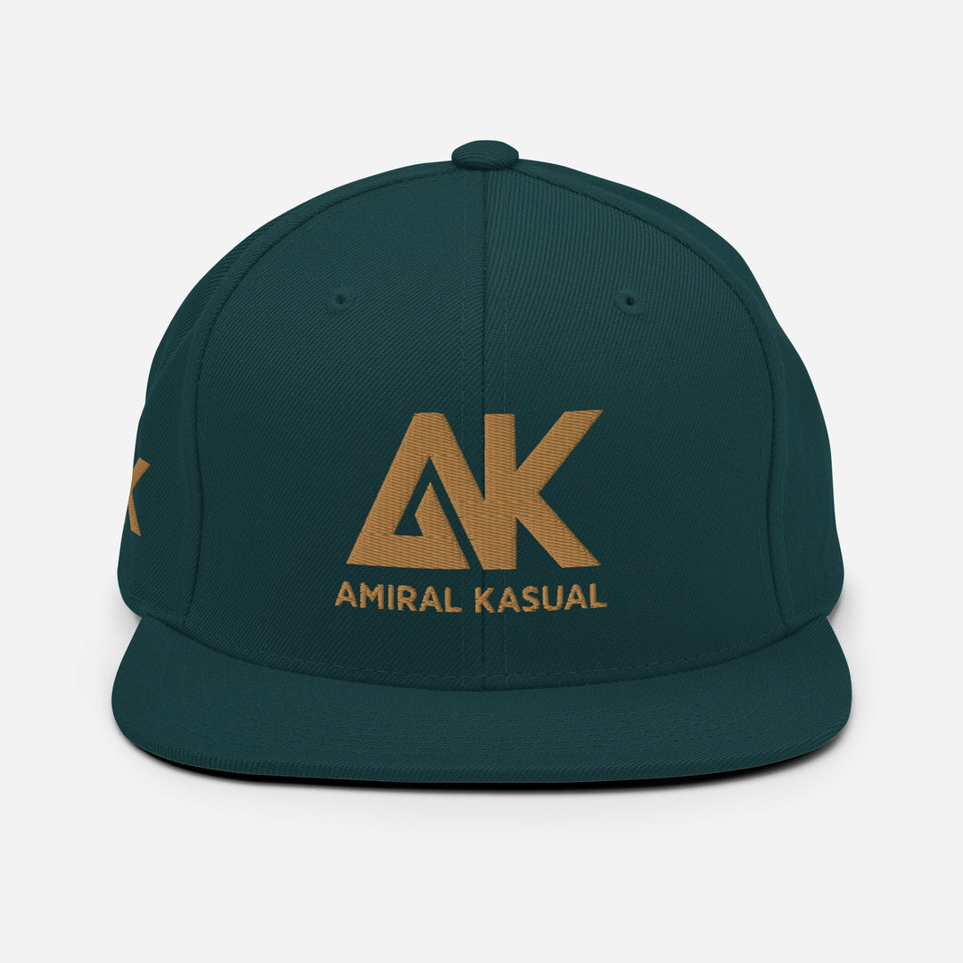 Casquette classique snapback à Visière Plate Authentic