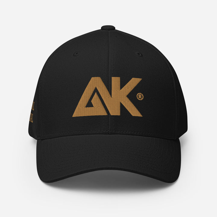 Casquette Structurée en Sergé à Visière incurvée logoR