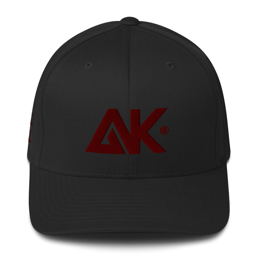 Casquette Structurée en Sergé à Visière incurvée logoR