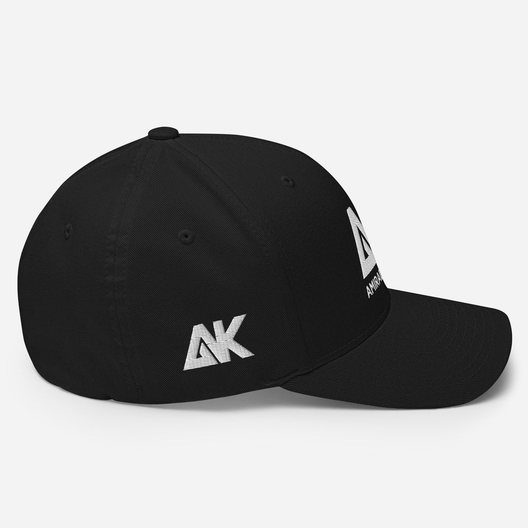 Casquette Structurée en Sergé à Visière incurvée Authentic