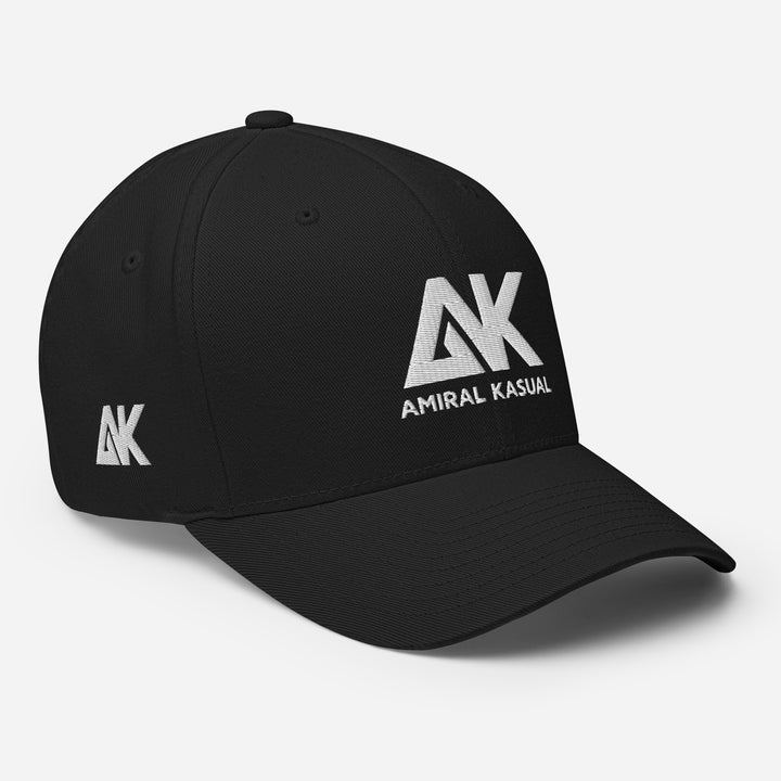 Casquette Structurée en Sergé à Visière incurvée Authentic