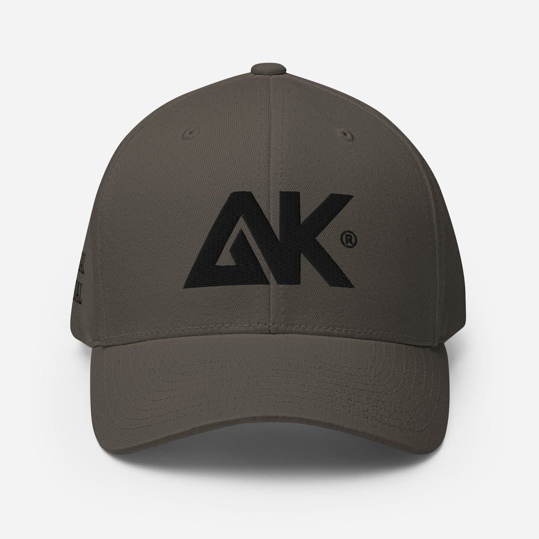Casquette Structurée en Sergé à Visière incurvée logoR