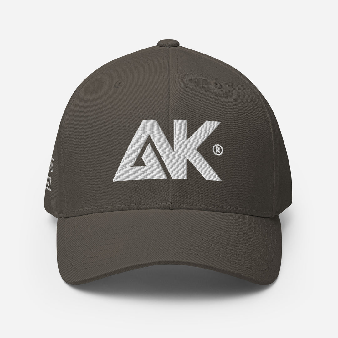 Casquette Structurée en Sergé à Visière incurvée logoR