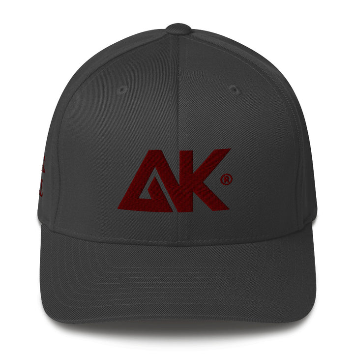 Casquette Structurée en Sergé à Visière incurvée logoR