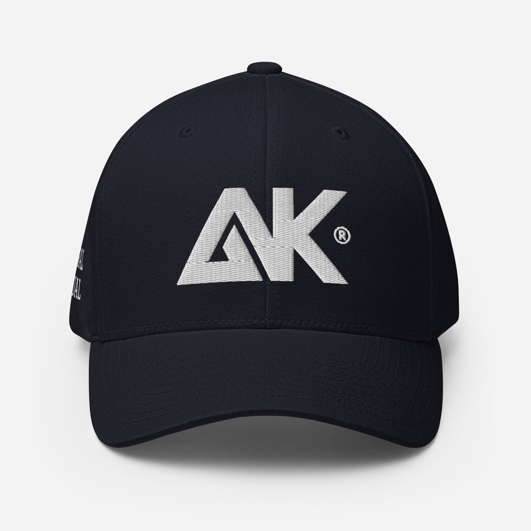 Casquette Structurée en Sergé à Visière incurvée logoR