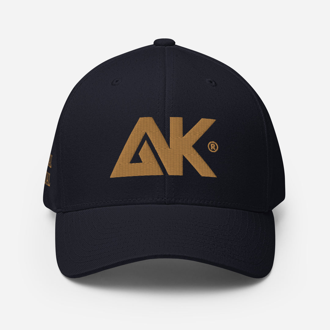 Casquette Structurée en Sergé à Visière incurvée logoR