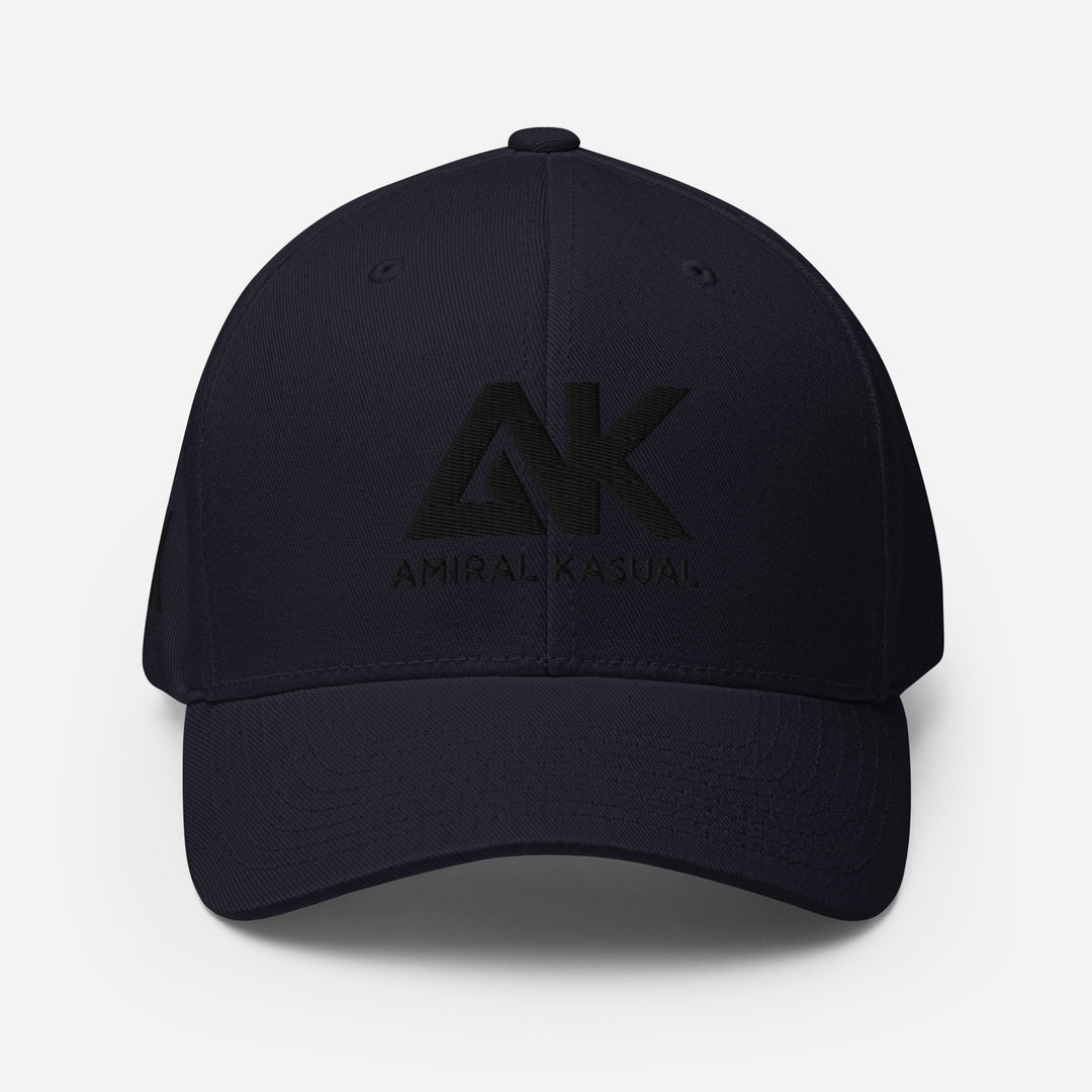 Casquette Structurée en Sergé à Visière incurvée Authentic
