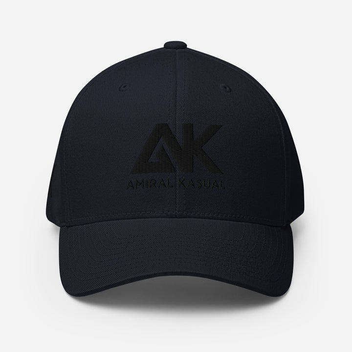 Casquette Structurée en Sergé à Visière incurvée Authentic
