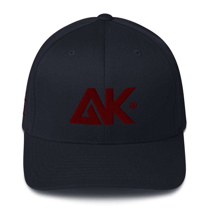 Casquette Structurée en Sergé à Visière incurvée logoR