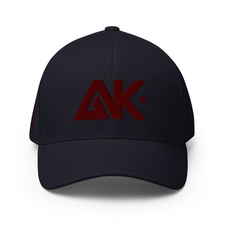 Casquette Structurée en Sergé à Visière incurvée logoR