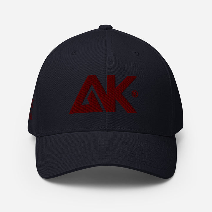 Casquette Structurée en Sergé à Visière incurvée logoR