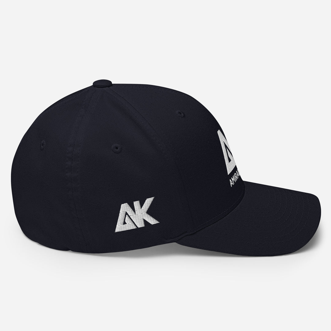 Casquette Structurée en Sergé à Visière incurvée Authentic