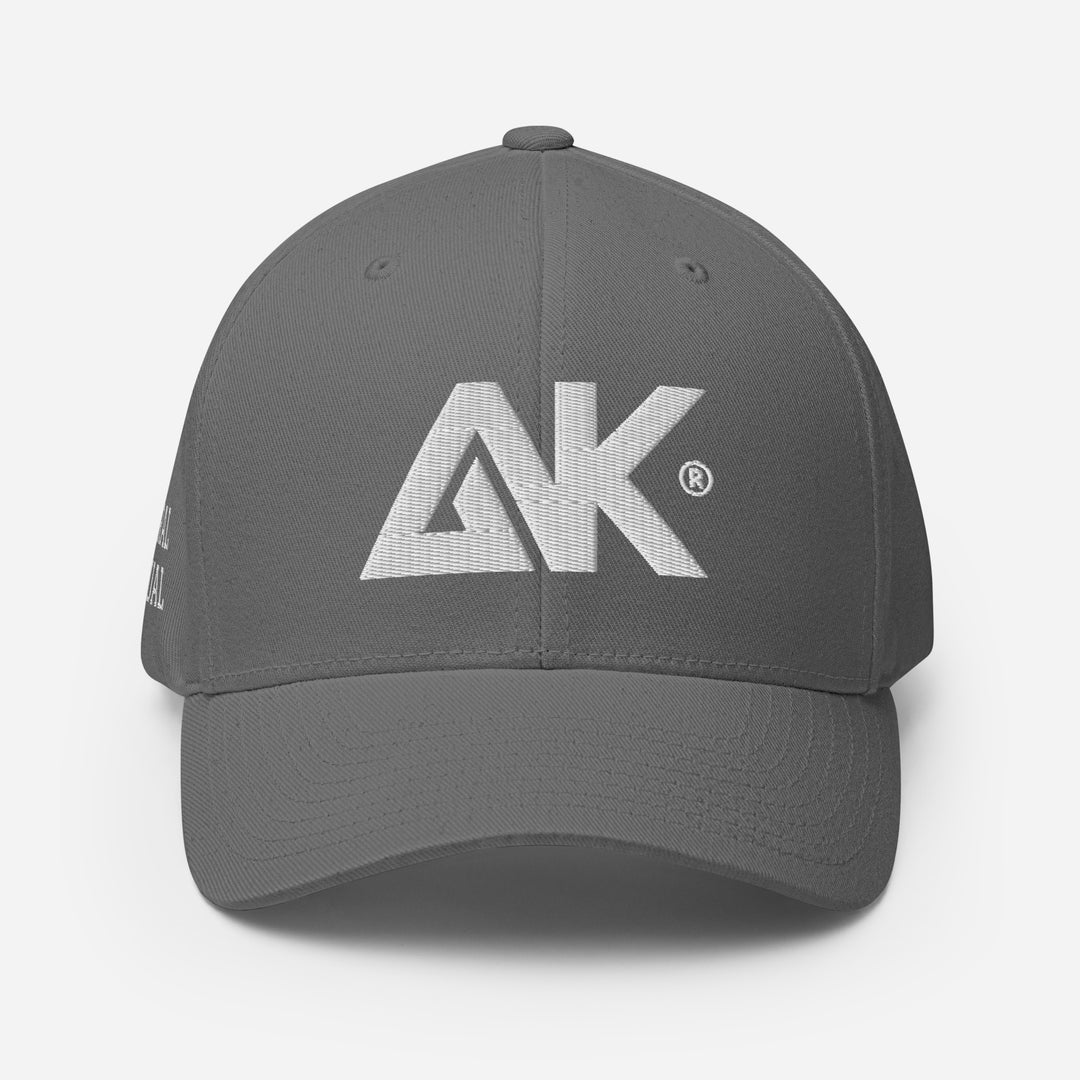 Casquette Structurée en Sergé à Visière incurvée logoR