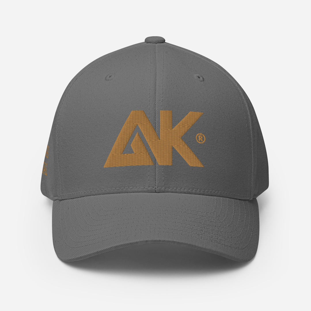 Casquette Structurée en Sergé à Visière incurvée logoR