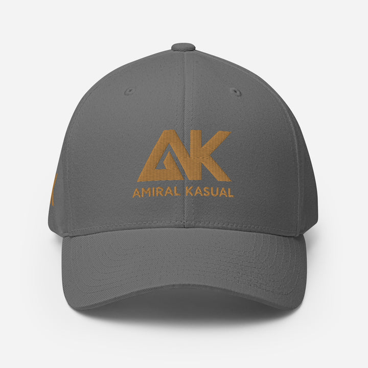 Casquette Structurée en Sergé à Visière incurvée Authentic