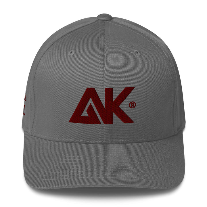 Casquette Structurée en Sergé à Visière incurvée logoR