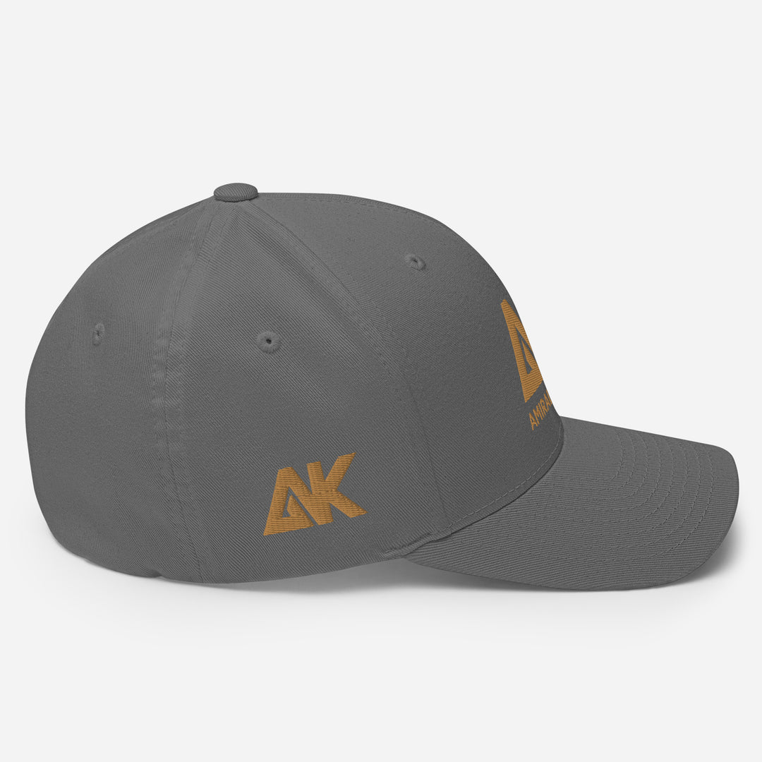 Casquette Structurée en Sergé à Visière incurvée Authentic