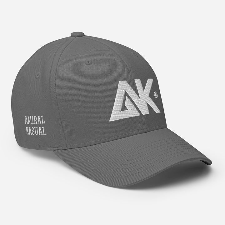 Casquette Structurée en Sergé à Visière incurvée logoR