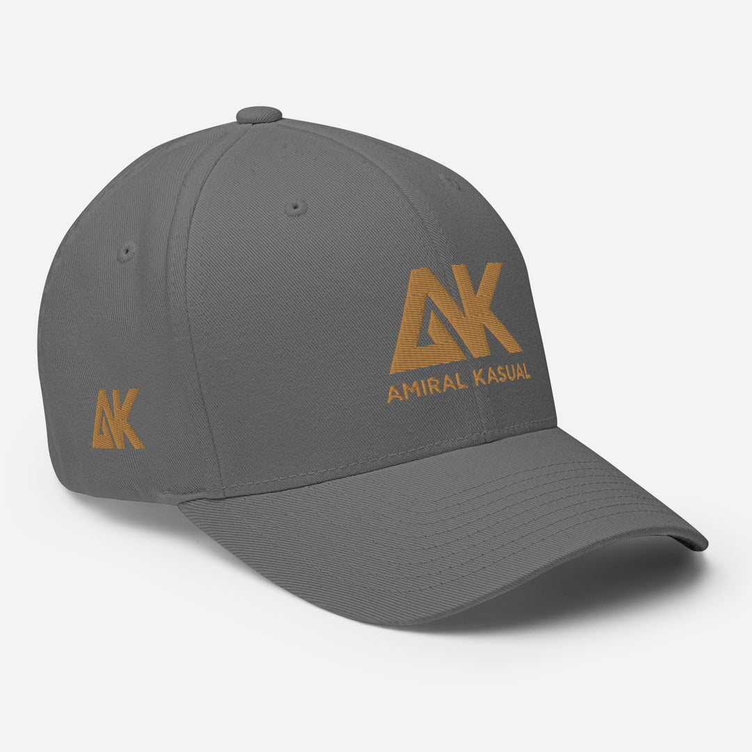 Casquette Structurée en Sergé à Visière incurvée Authentic