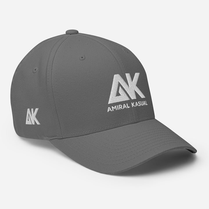 Casquette Structurée en Sergé à Visière incurvée Authentic