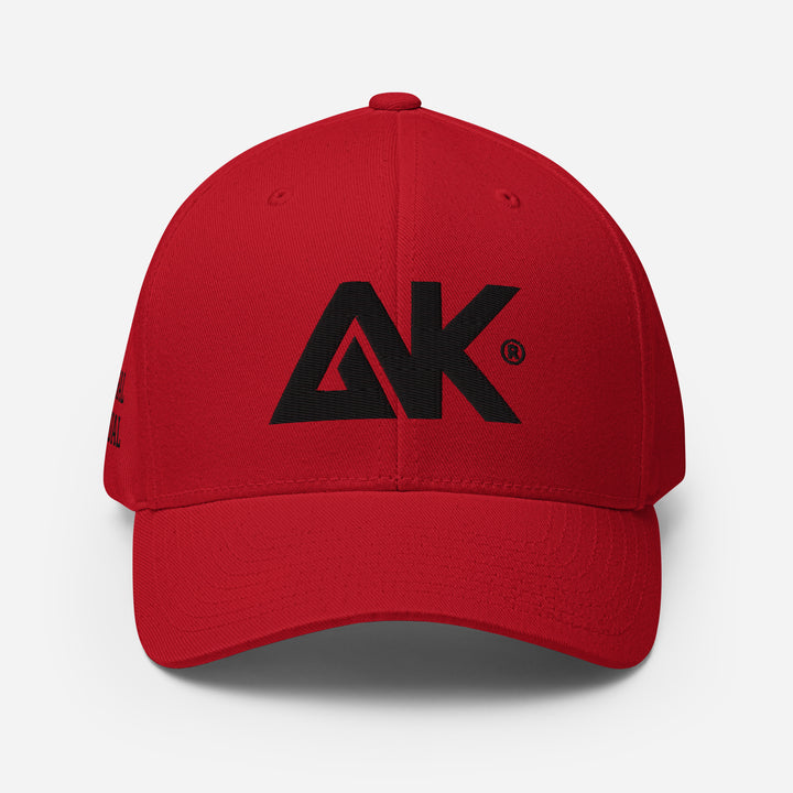 Casquette Structurée en Sergé à Visière incurvée logoR