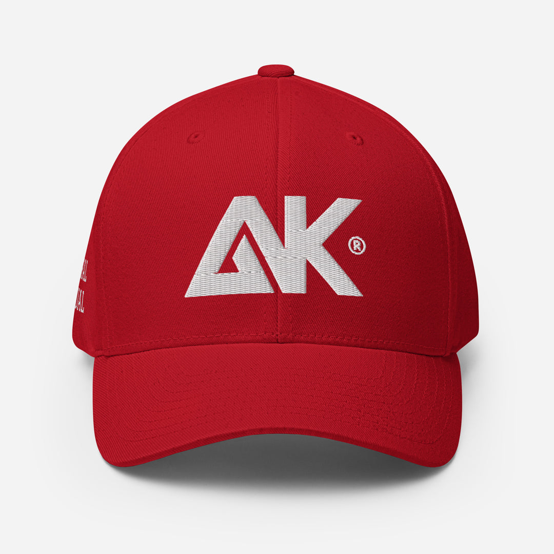 Casquette Structurée en Sergé à Visière incurvée logoR
