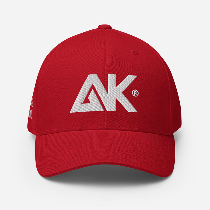 Casquette Structurée en Sergé à Visière incurvée logoR