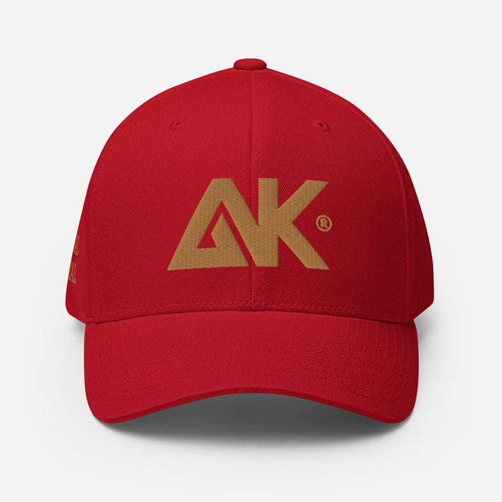 Casquette Structurée en Sergé à Visière incurvée logoR