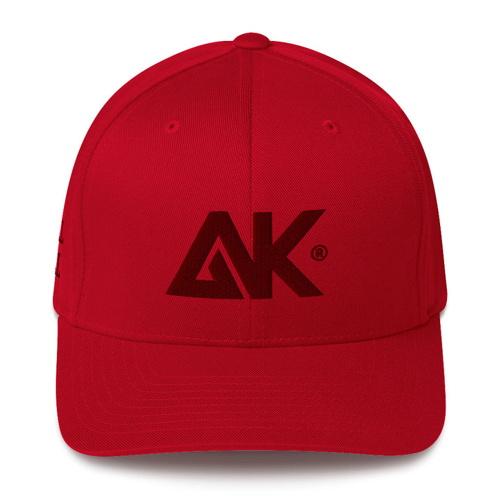 Casquette Structurée en Sergé à Visière incurvée logoR