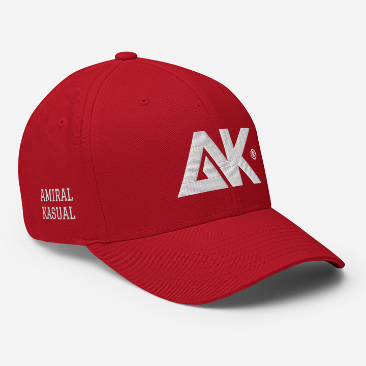 Casquette Structurée en Sergé à Visière incurvée logoR