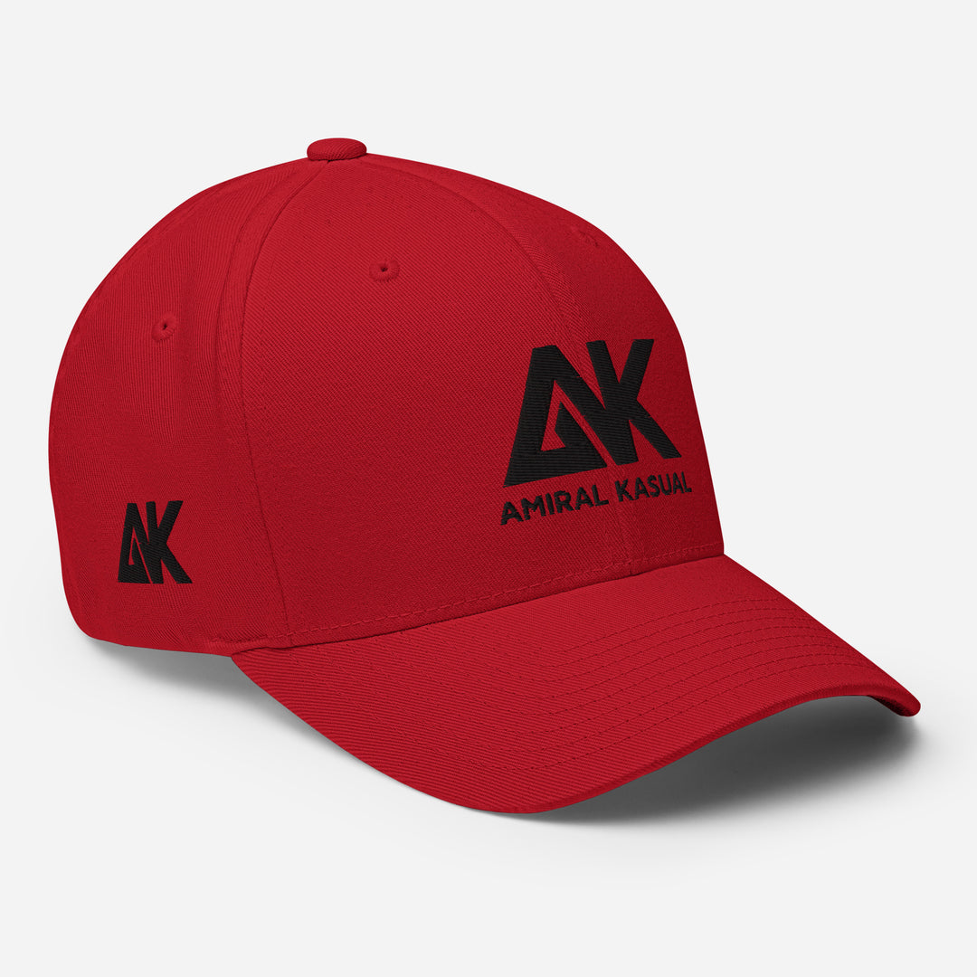 Casquette Structurée en Sergé à Visière incurvée Authentic