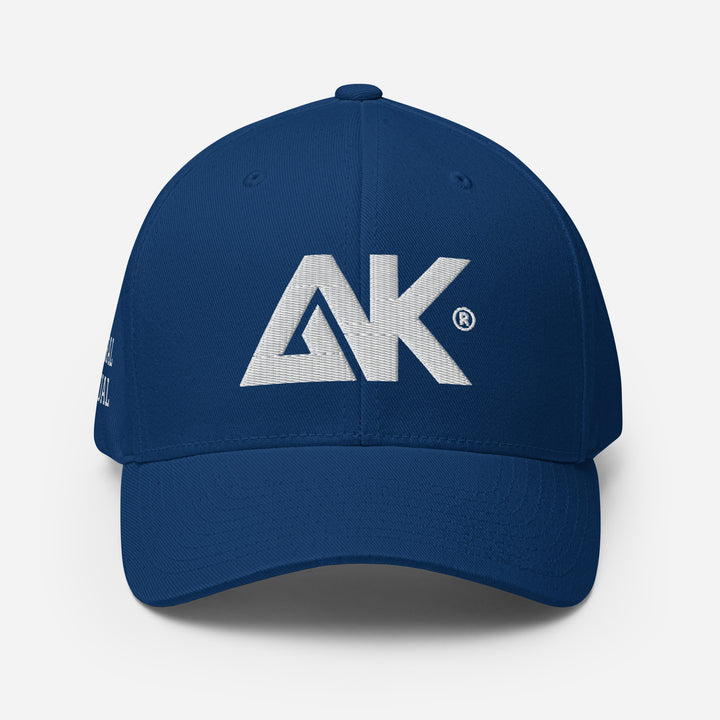 Casquette Structurée en Sergé à Visière incurvée logoR