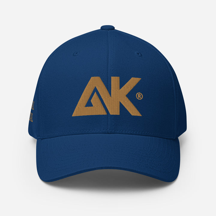 Casquette Structurée en Sergé à Visière incurvée logoR