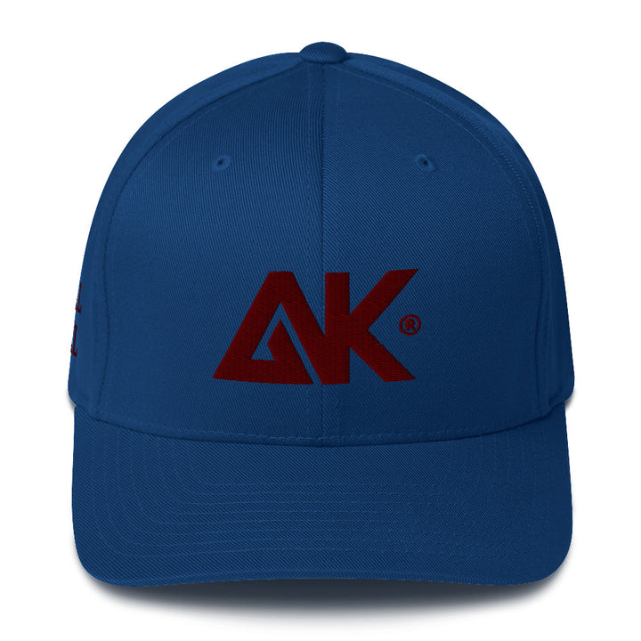Casquette Structurée en Sergé à Visière incurvée logoR