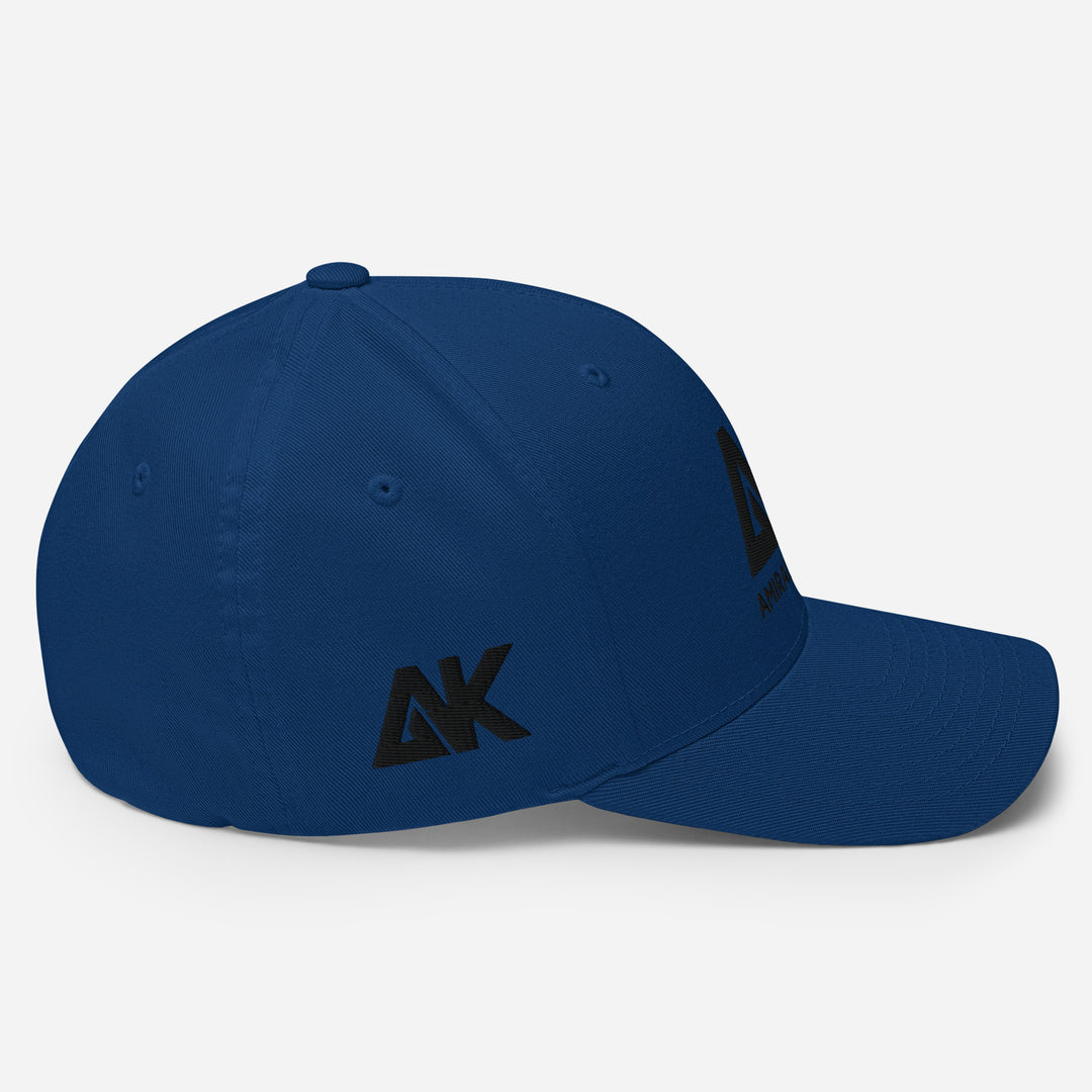 Casquette Structurée en Sergé à Visière incurvée Authentic
