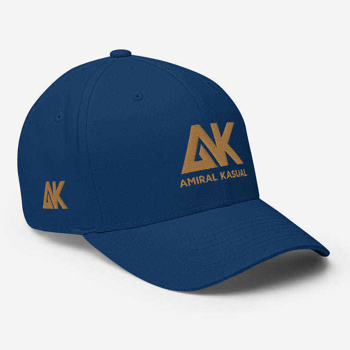 Casquette Structurée en Sergé à Visière incurvée Authentic