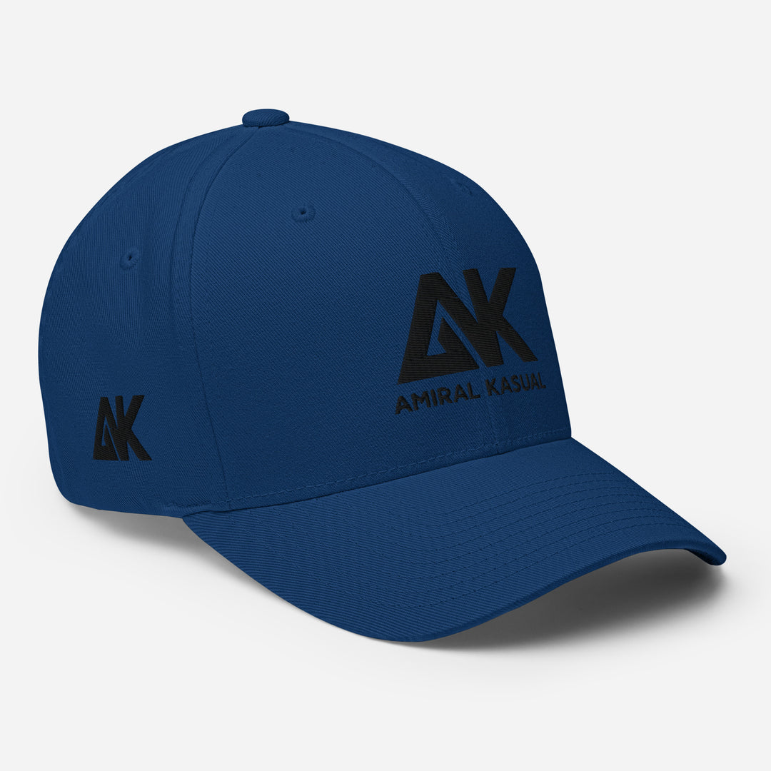 Casquette Structurée en Sergé à Visière incurvée Authentic
