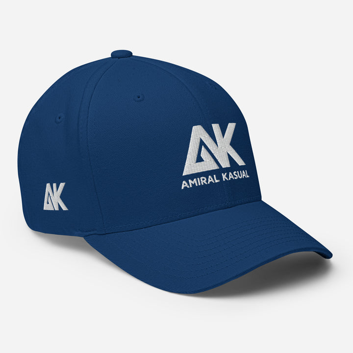 Casquette Structurée en Sergé à Visière incurvée Authentic