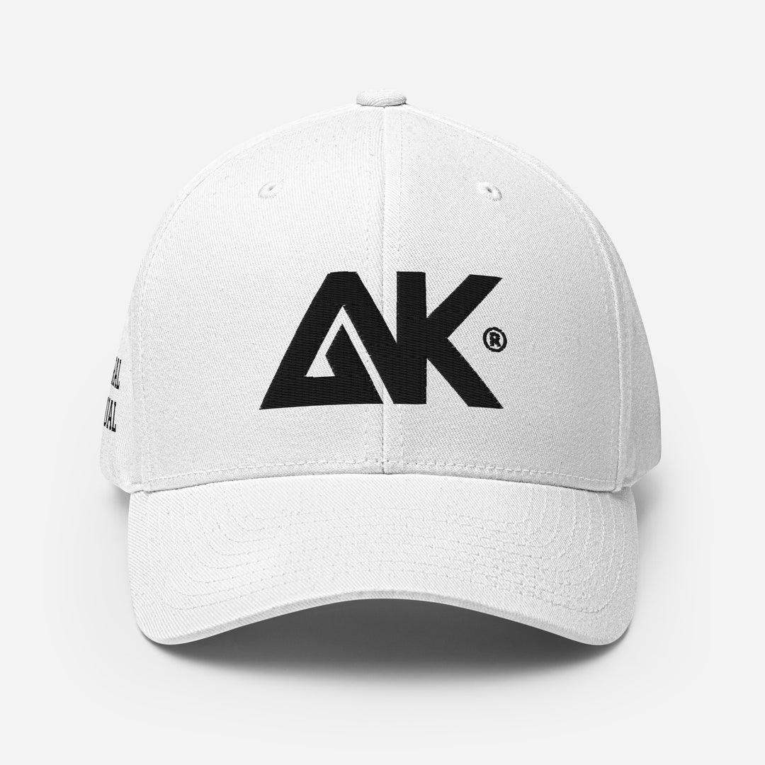 Casquette Structurée en Sergé à Visière incurvée logoR