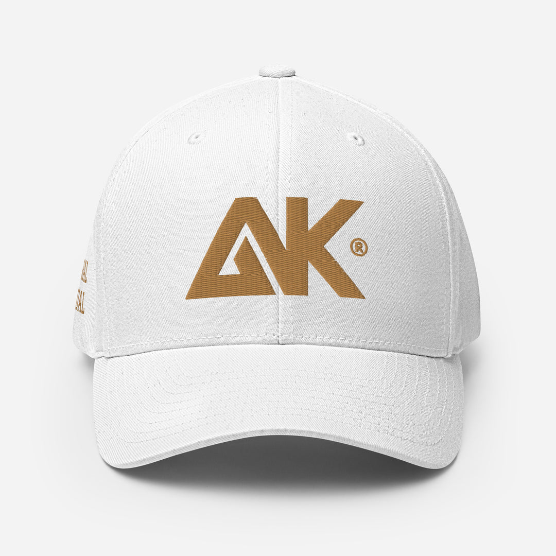 Casquette Structurée en Sergé à Visière incurvée logoR
