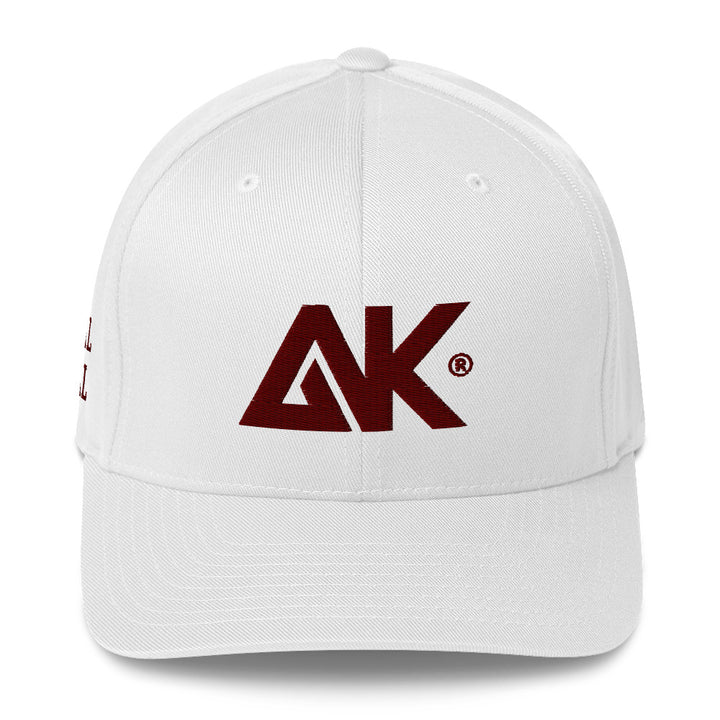 Casquette Structurée en Sergé à Visière incurvée logoR