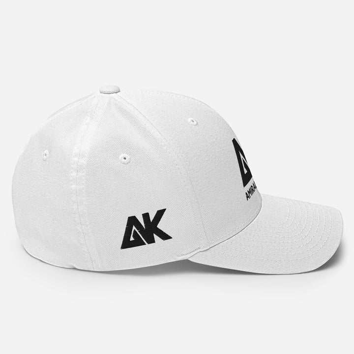 Casquette Structurée en Sergé à Visière incurvée Authentic