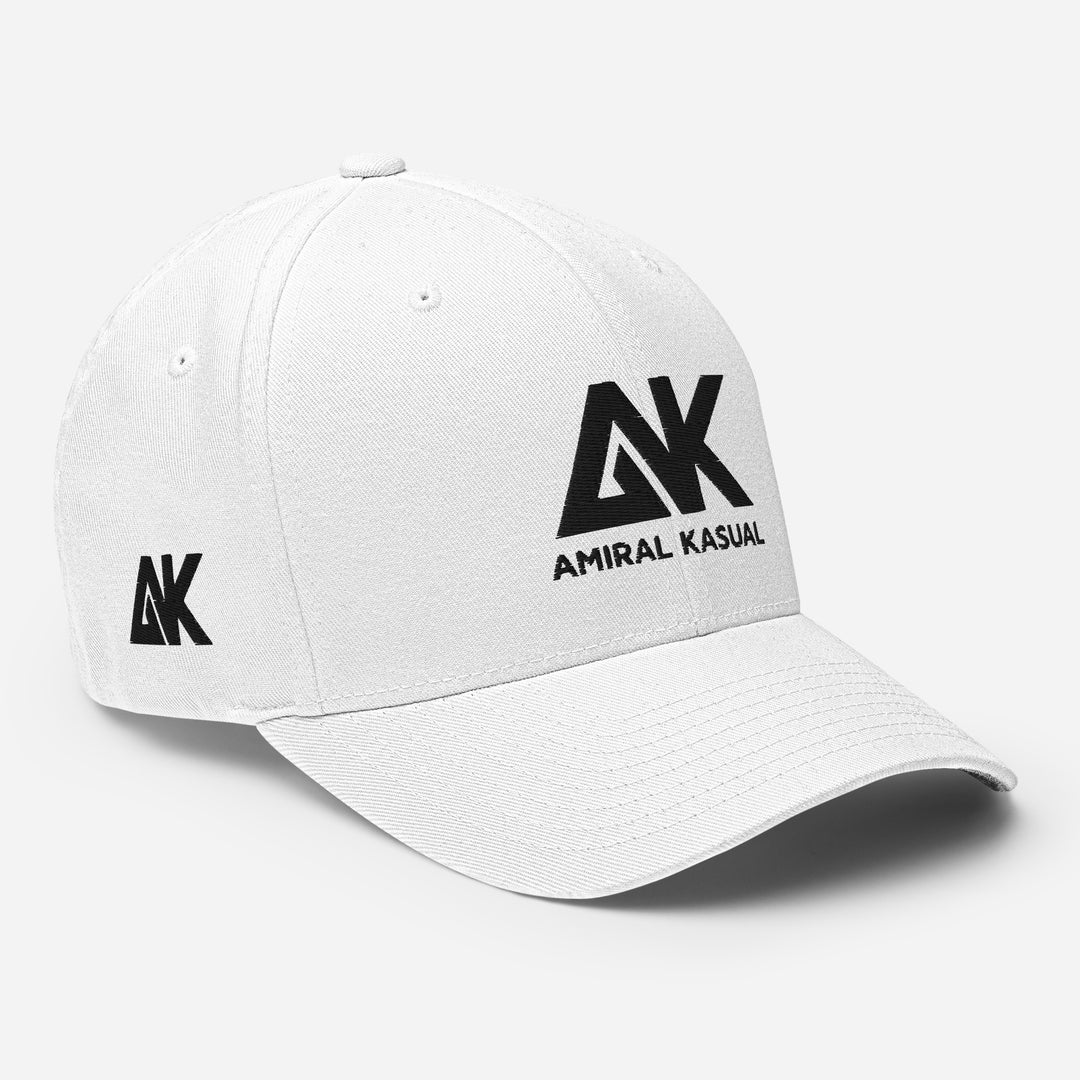 Casquette Structurée en Sergé à Visière incurvée Authentic