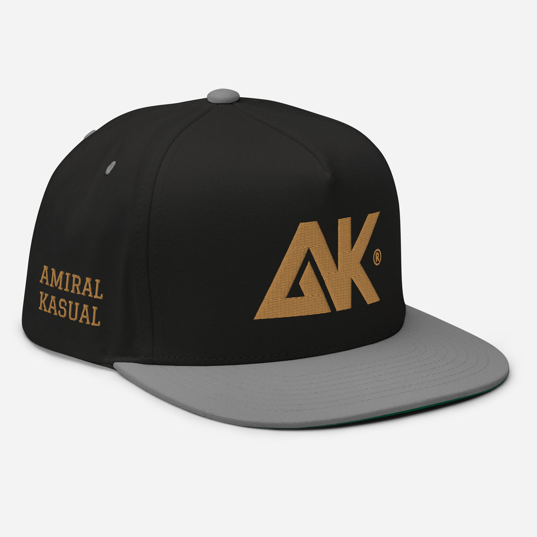 Casquette à Visière Plate profil haut logoR