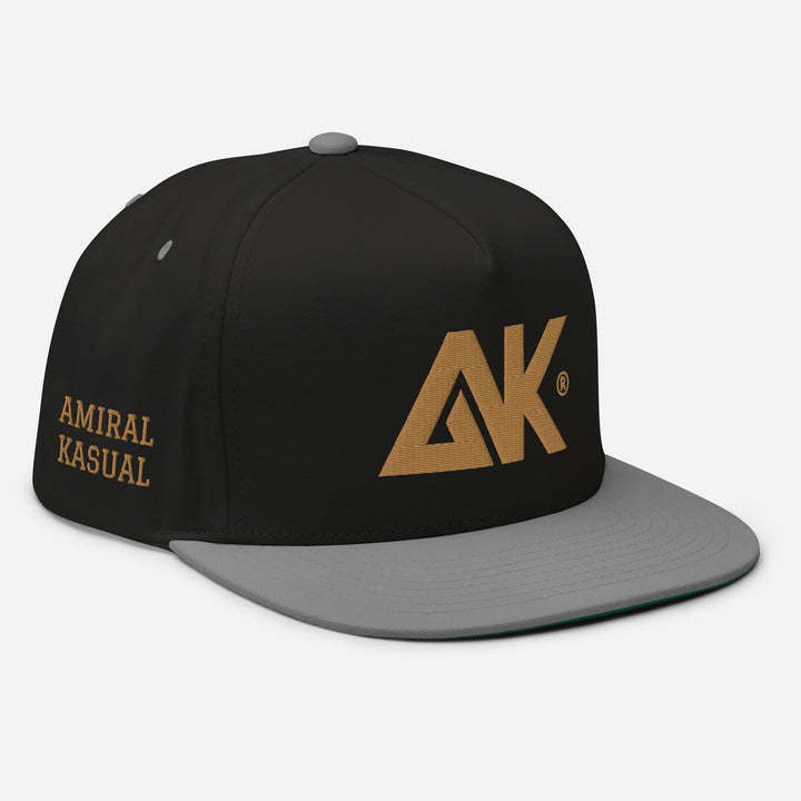 Casquette à Visière Plate profil haut logoR