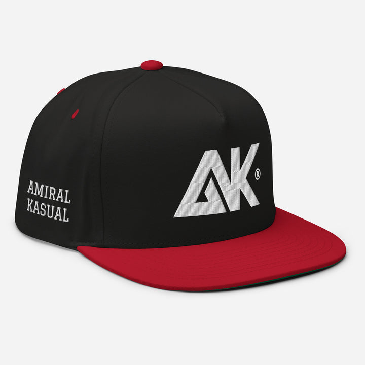 Casquette à Visière Plate profil haut logoR