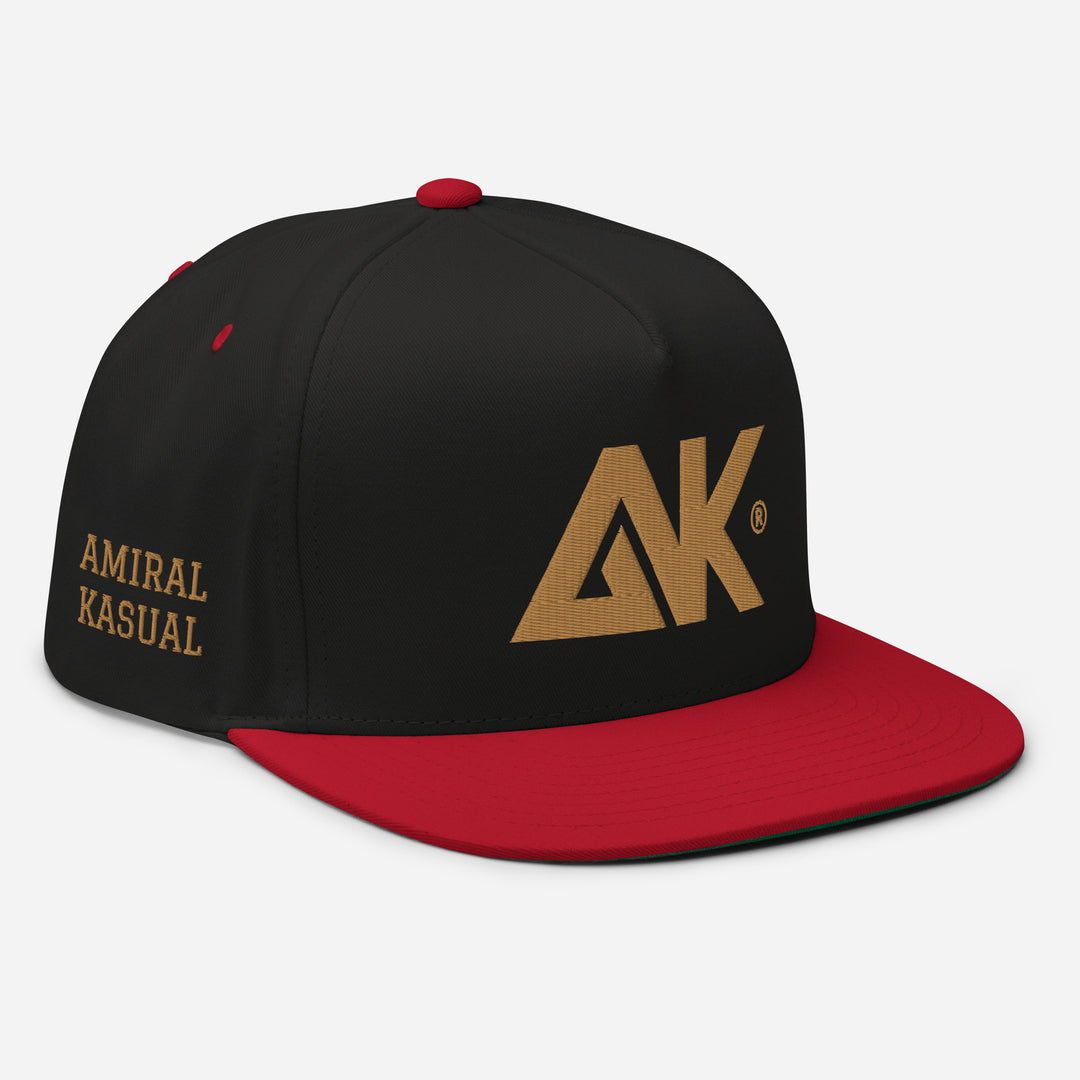 Casquette à Visière Plate profil haut logoR