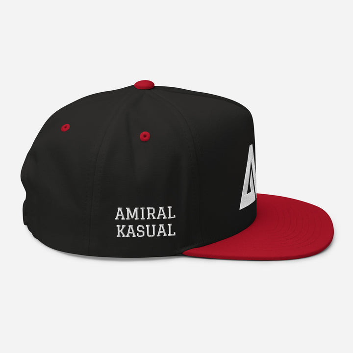 Casquette à Visière Plate profil haut logoR
