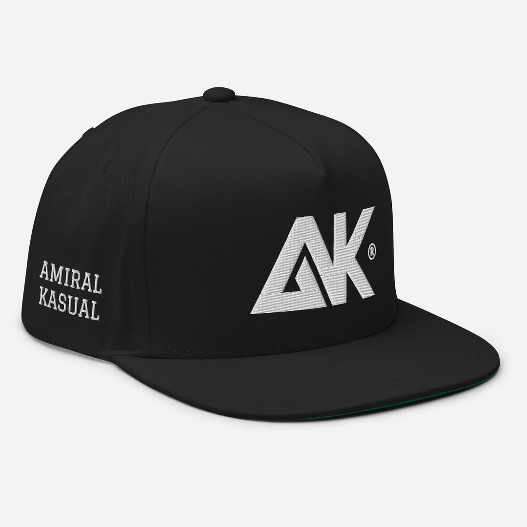Casquette à Visière Plate profil haut logoR